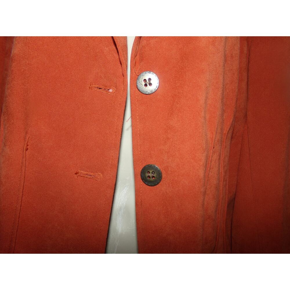Vintage Requirements faux suede jacket size L‎ polyester/spandex Excellent - Picture 3 of 5